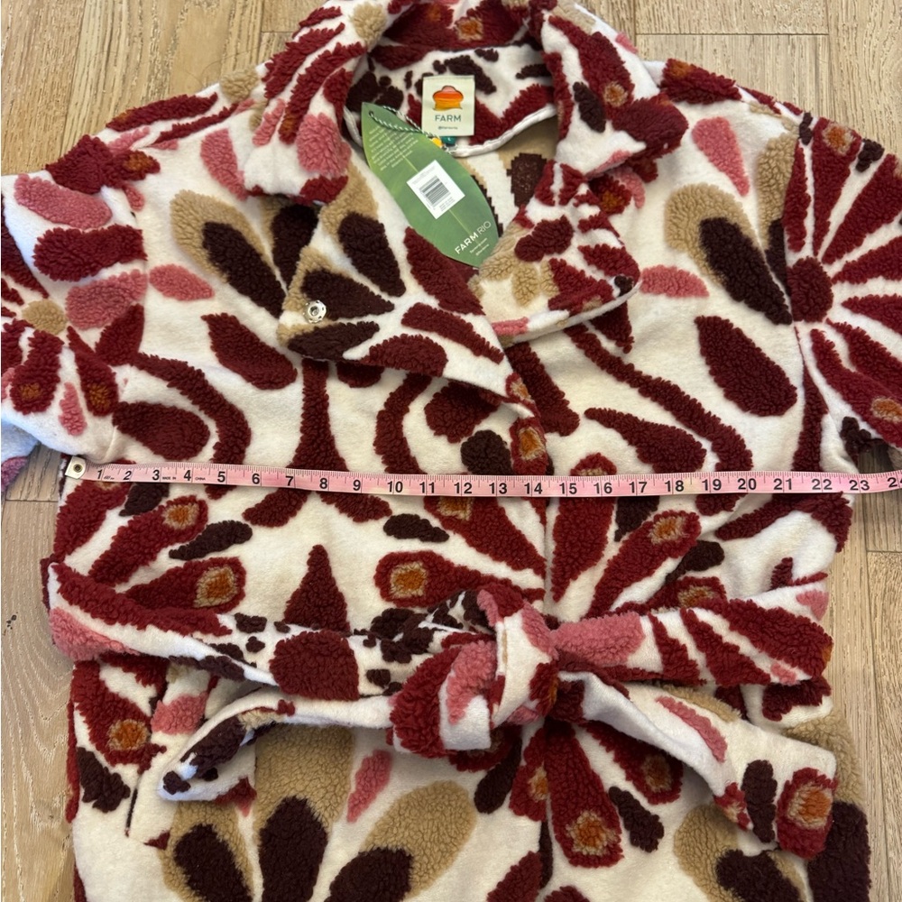 FARM RIO Ainika Flowers Fleece Coat - Picture 14 of 15